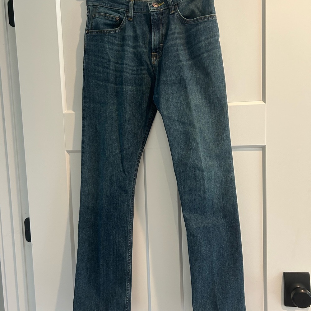 Wrangler Women's Blue Boot-Cut Jeans, 30x30 Slim Straight PLUS ACCESSORIES